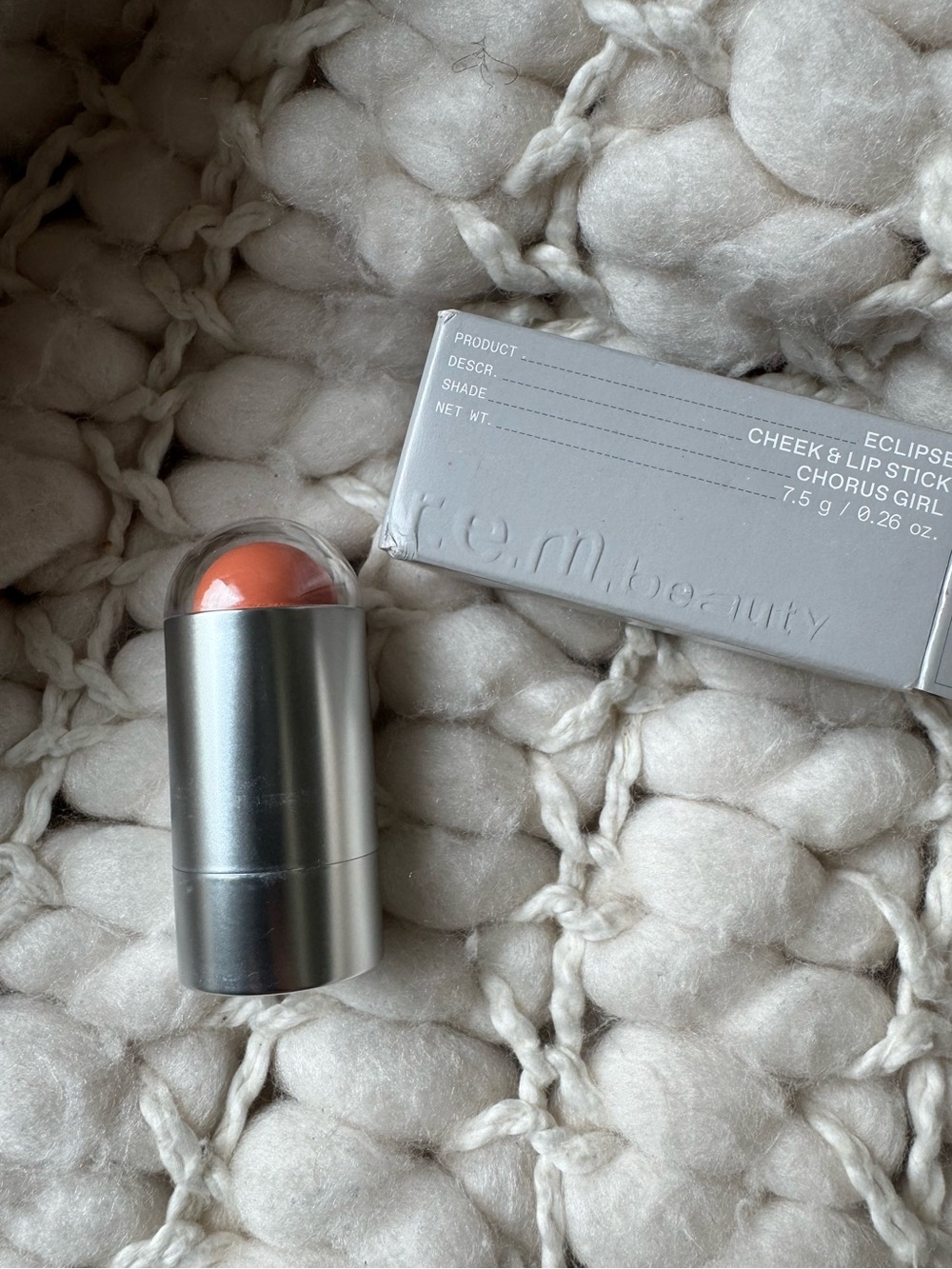 r.e.m. beauty Cheek & Lip Stick - Chorus Girl (Peach-Orange)
